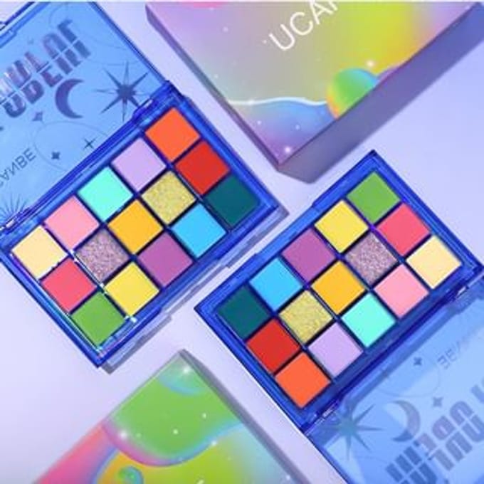 UCANBE  - Sweet Dream Fantasy 15-Color Eyeshadow Palette 12g