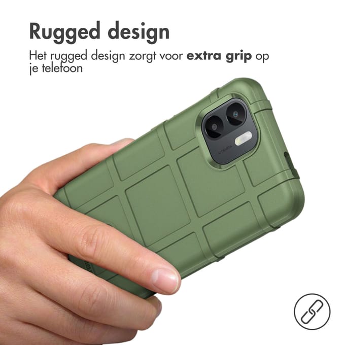 imoshion Rugged Shield Backcover voor de Xiaomi Redmi A1 / A2 - Donkergroen