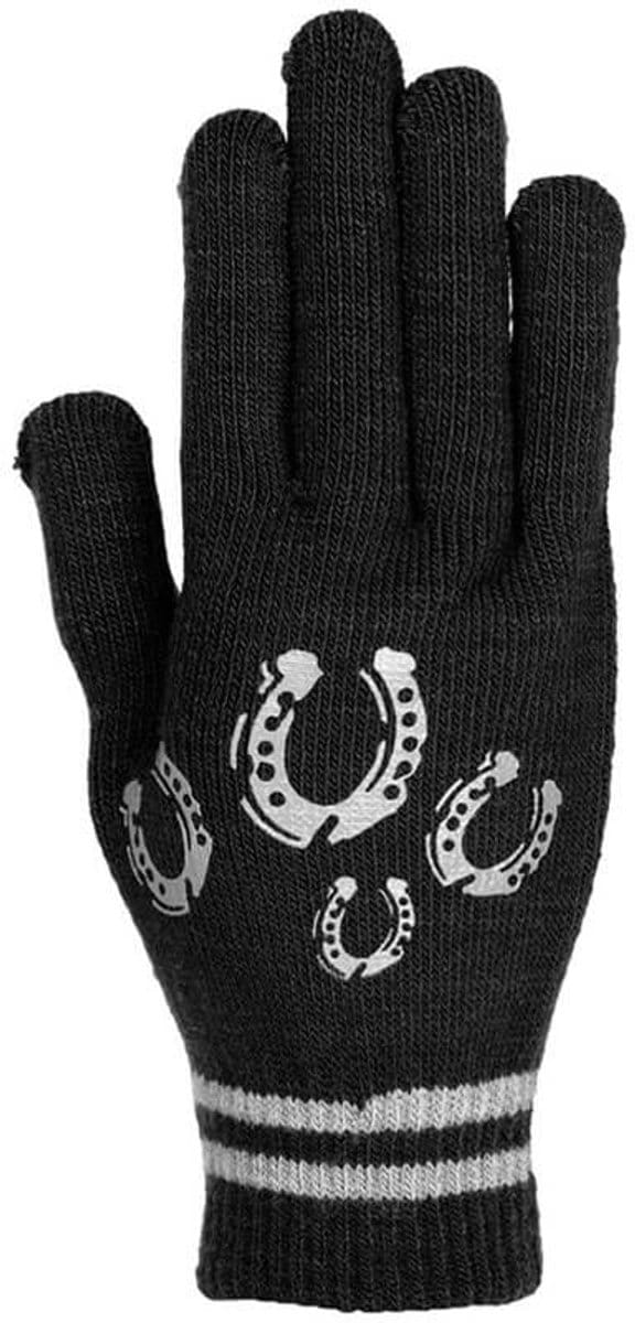 Magic Gloves Harry's Horse HorseShoe Zwart - One size