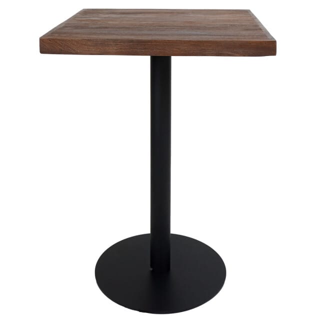 Home67 Bartafel espresso mangohout 70 cm