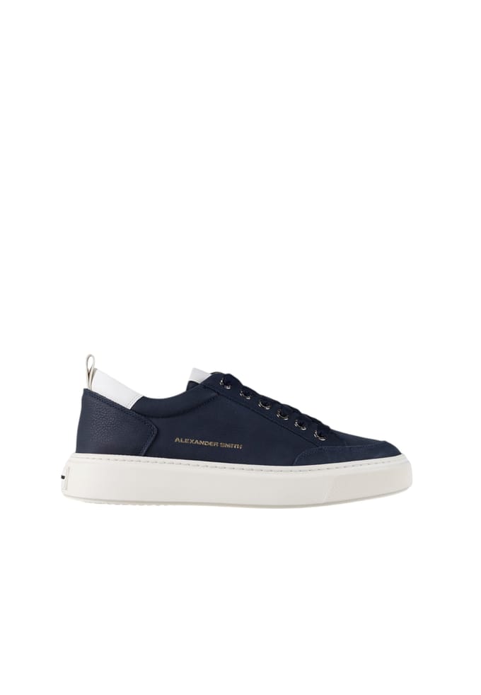 asbcbdm-3258-lwt Alexander Smith Man Blauw leer