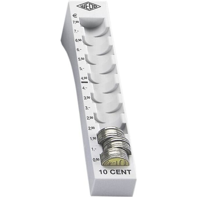 WEDO Munthouder voor 10 cent, lichtgrijs