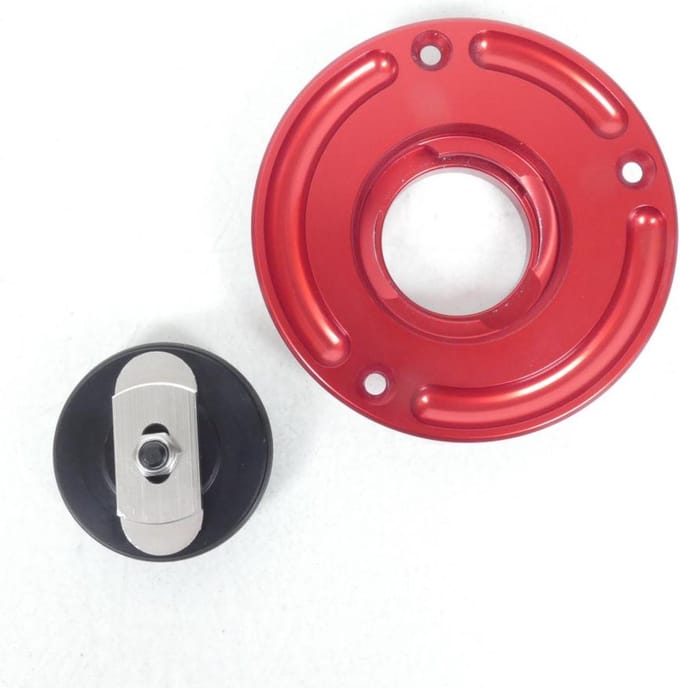 Bouchon de réservoir Lightech Racing Rouge pour moto Suzuki 1100 Gsx E Neuf