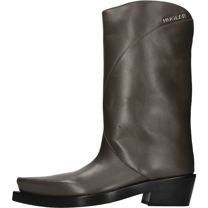 Mugler groene laarzen