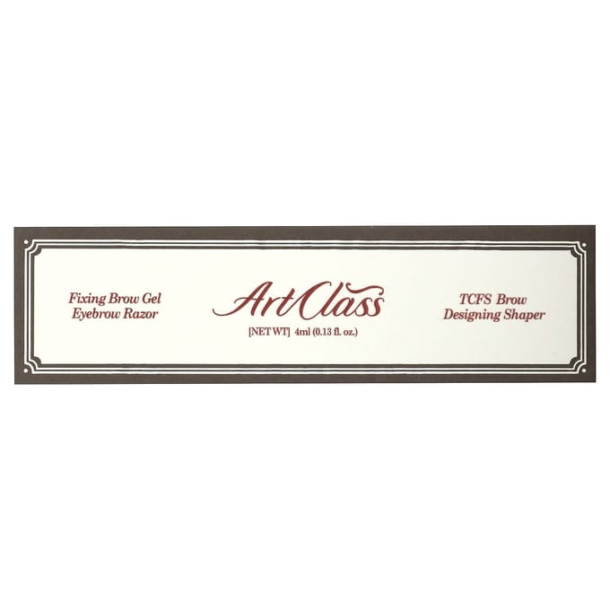 Te Cool voor School, ArtColls, Wenkbrauw Design Shaper, 02 Donkerbruin, 0,13 fl oz (4 ml) white