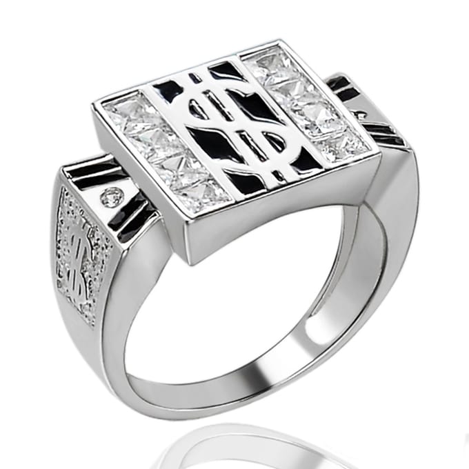 Juwelier Zwartevalk ZILVEREN (GERHODINEERD) RING 21.286/17½--