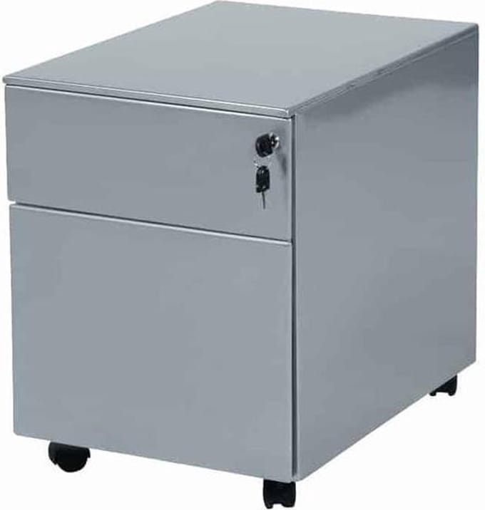 Ladeblok Claudius Basic N 3 lade aluminium