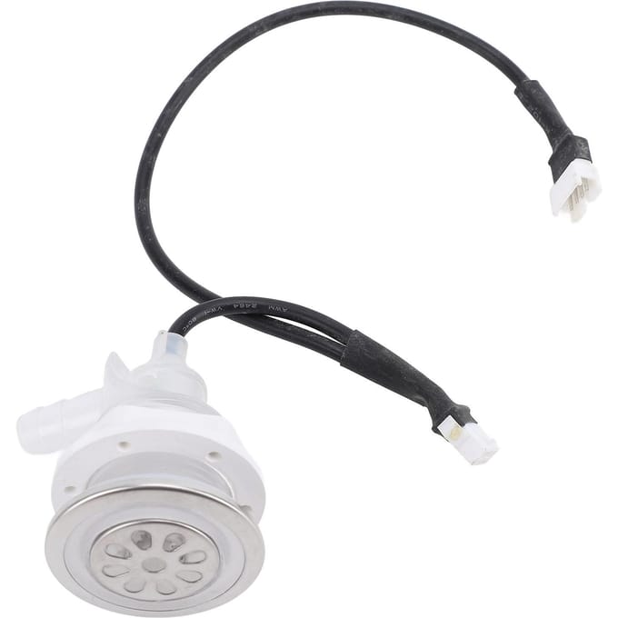 RGB Badkuip Spa Luchtmondstuk Luchtjet Vervanging 44mm 12V Bubbelmondstuk voor Spa Warmwaterbron Zwemmen black