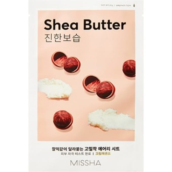 MISSHA - Airy Fit Sheet Mask - Shea Butter - 1stuk