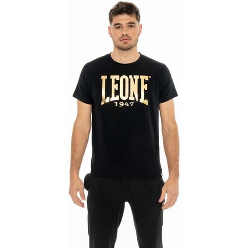 T-shirt Korte Mouw Leone 1947 Man Short Sleeves Big Logo