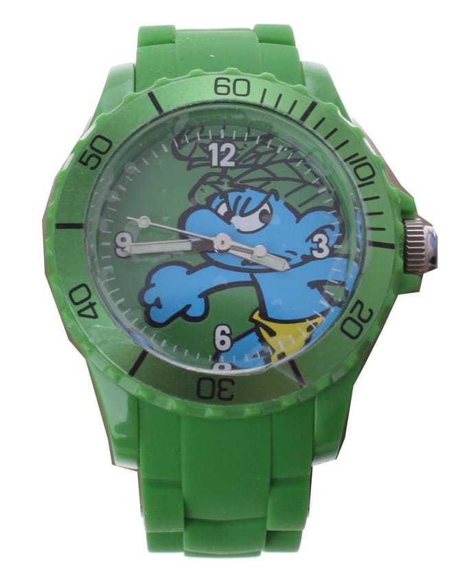 Kinderhorloge Smurfen - Groen