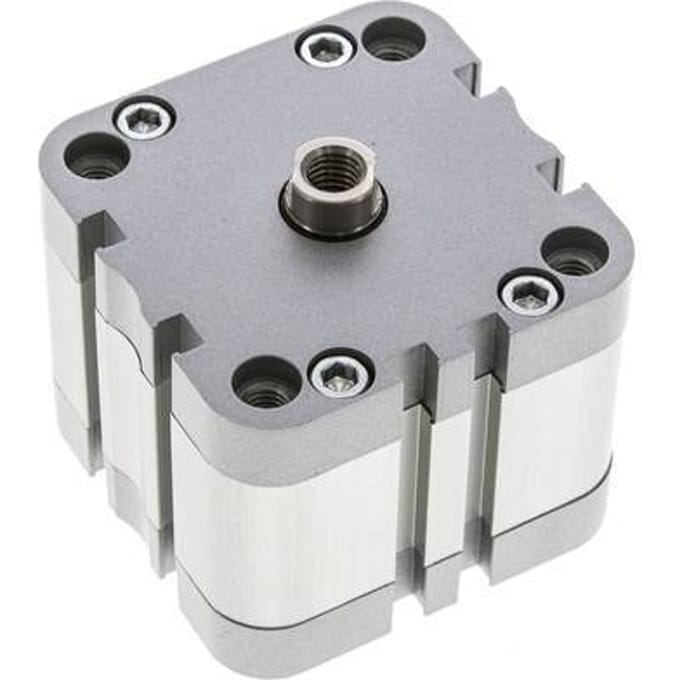 ISO 21287 Compacte Enkelwerkende Cilinder 63-15mm - Magnetisch