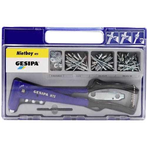 Gesipa NTS Nietboy Blindklinknageltang in koffer - 2,4-5,0mm