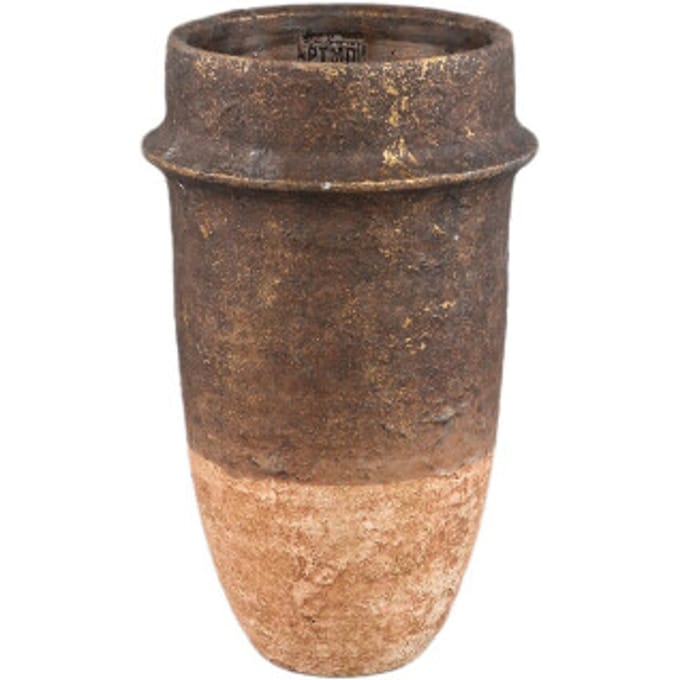 PTMD - Pot Christenee - Grijs - 18x18x30cm
