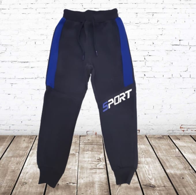 Jongens joggingbroek sport - Blauw - 86/92