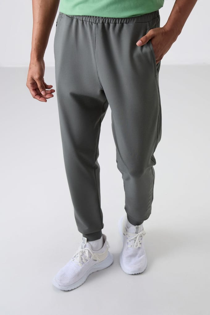Heren Regular Fit Katoenmix Sweatpants