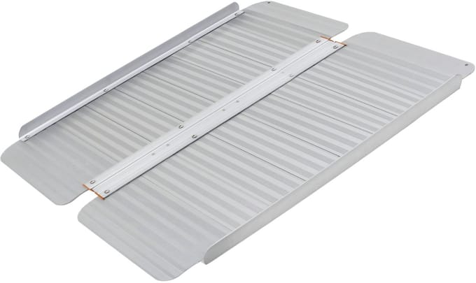 Oprijplaat aluminium 300kg lengte 920 mm x breedte 720 mm inklapbaar MW Tools ARP0996