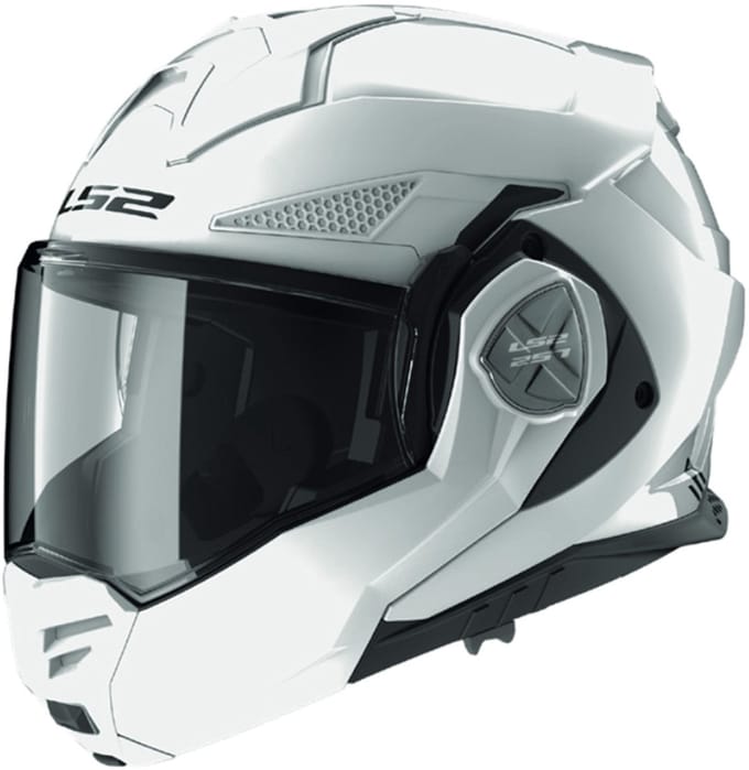 LS2 FF901 Advant X Solid Wit 06 Systeemhelm - Helm