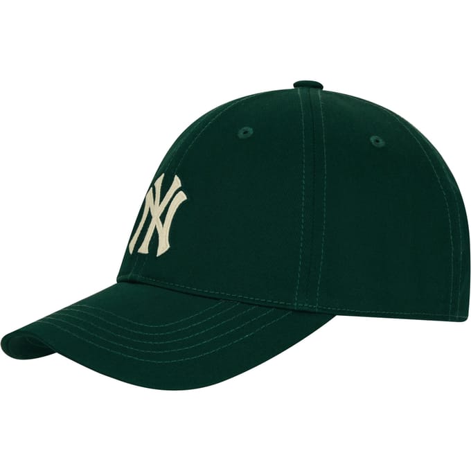 Casquette de baseball MLB en coton Unisexe Vert Mode 3ACPB064N-50GND F vert