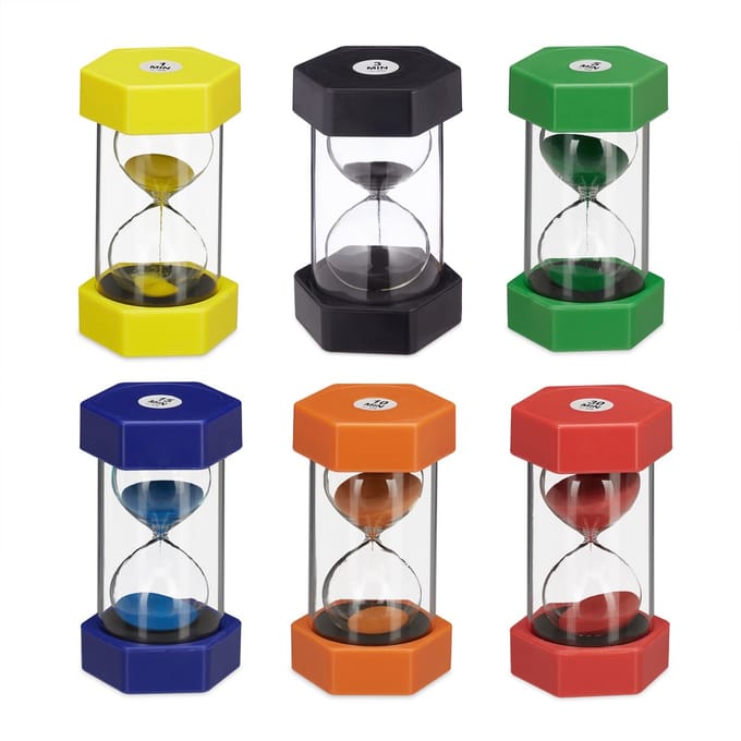 zandloper set kinderen - tandenpoetsen - douche timer - theetimer - douchetimer