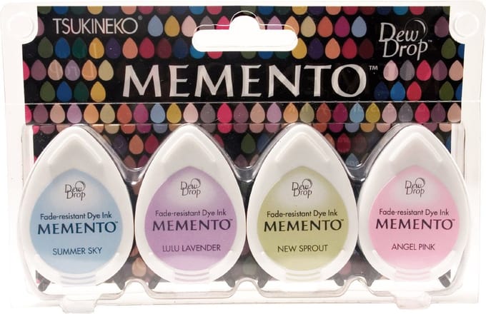4 inktdruppels - Memento Tsukineko