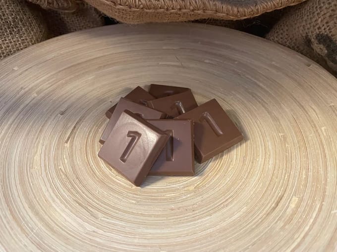 Callebaut - Chocolade cijfers - Melk chocolade - Verjaardag