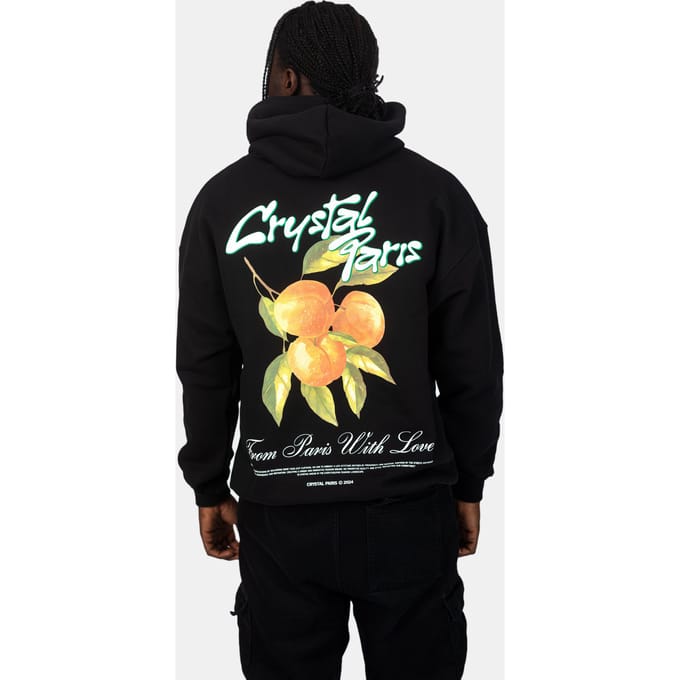 Crystal Paris Oversized hoodie Peaches