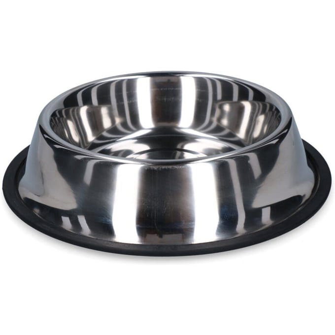 Excellent Voer- en drinkbak - Voerbak - Drinkbak - Antislip - RVS - 450 ml - Ø19 cm