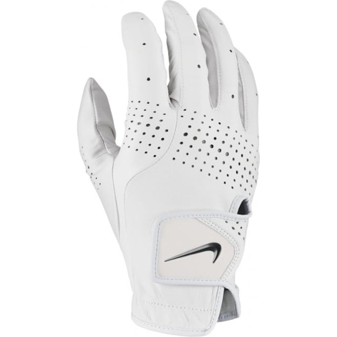 Nike Heren Tour Classic III Leder 2020 Rechtshandige Golfhandschoen (Wit)