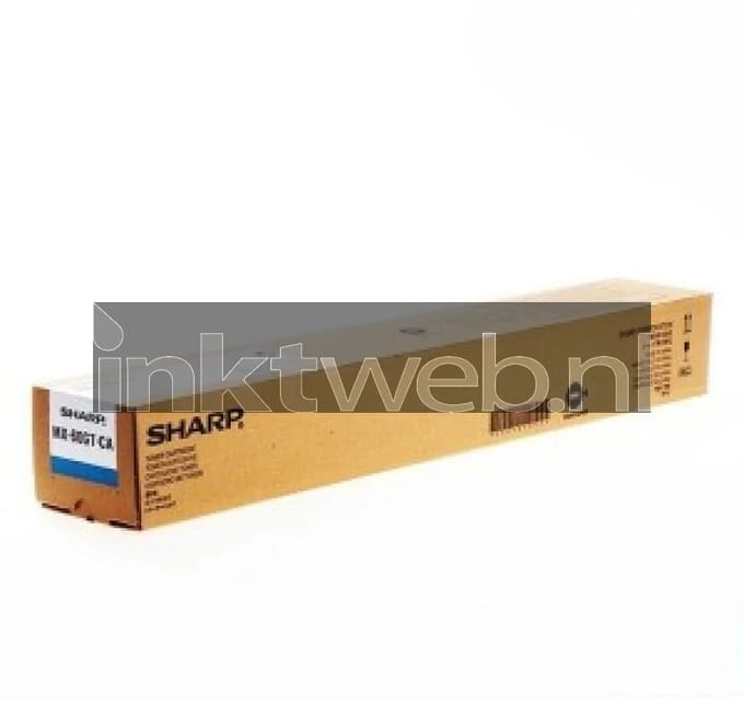 Sharp MX-61GTCA toner cartridge cyaan (origineel)
