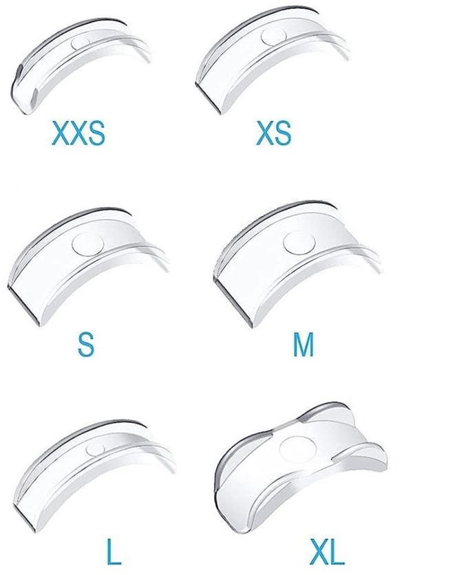 Onzichtbare siliconen ringmaatverkleiner set 6 stuks — PC ringverkleiner voor losse ringen