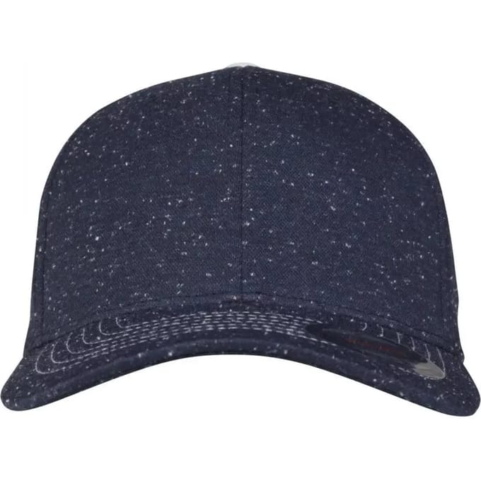 Urban Classics - Piqué Dots Flexfit pet - S/M - Blauw