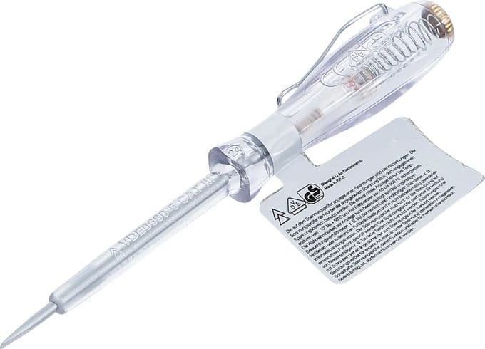 BGS Spanningstester - 125 - 250 V - 150 mm