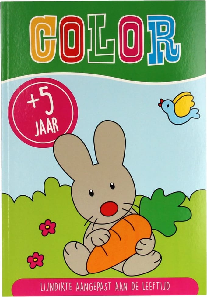 Kleurboek Color 5+ Jaar