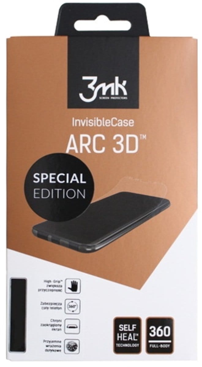 3MK ARC SE Serie - Folie Ter Bescherming - Samsung Galaxy S7 Edge - 3D - Volledige Dekking