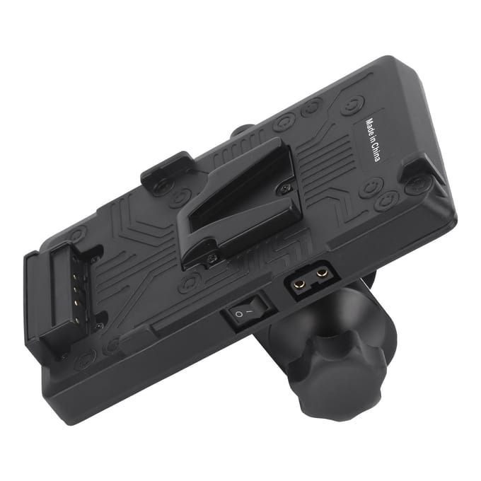 VLock Batterijhouder DTap Uitgangsplaat Adapter voor Sony V Mount Batterij Videocamera black