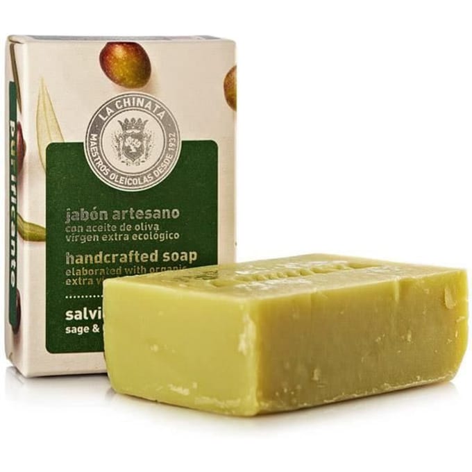 Savon artisanal « Purifiant » Sauge &; Citronnelle - La Chinata