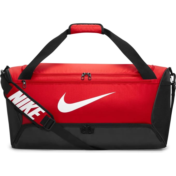 Nike Tas Brasilia 9,5 Training Duffel M Rood-Zwart