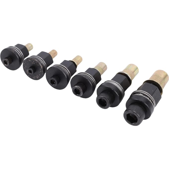 6 Stuks Handklinkmoertang Doorns Handmatige Klinkmoertang Doornenset Accessoires 10#-24.3Celsius8-16