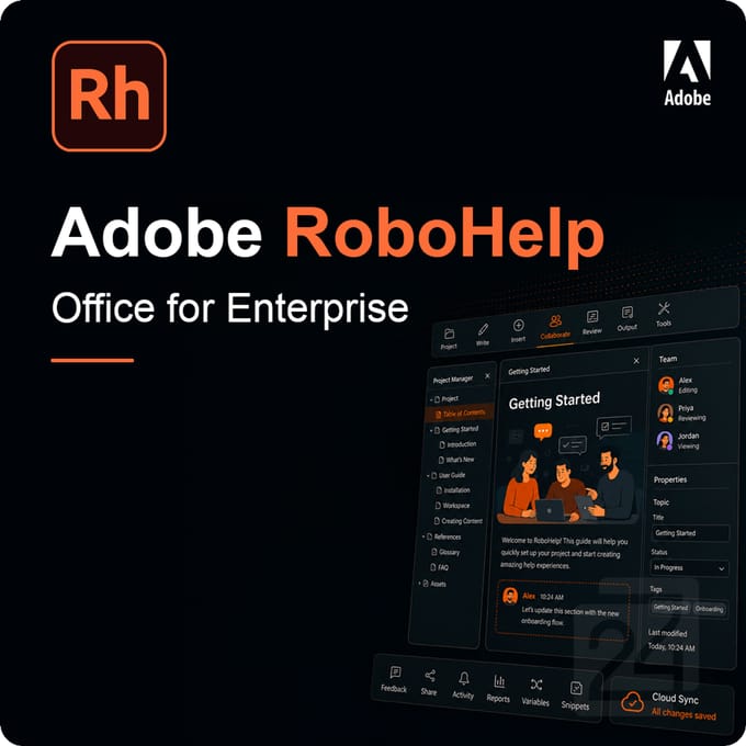 Adobe RoboHelp Office for Enterprise EDU 100+ Gebruiker(s)