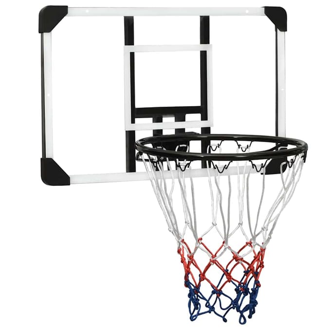 Vidaxl Tableau Transparent Avec Panier de Basket-ball, 71X45X2,5 Cm