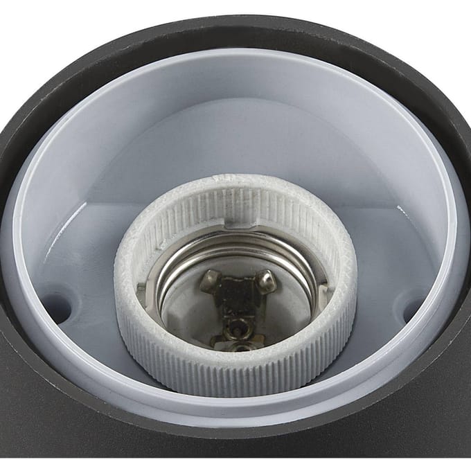 SLV GRAFIT E27 11W staande buitenlamp rondIP44 900mm antraciet (1006182)