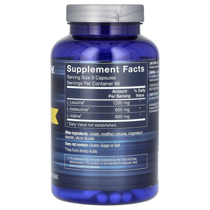 BodyTech, BCAA, 200 capsules