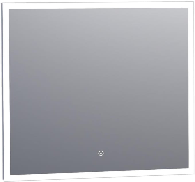 Brauer Jade Spiegel - Rechthoekig - 80 cm - met Directe LED-Verlichting - Dimbaar - met Touchbediening
