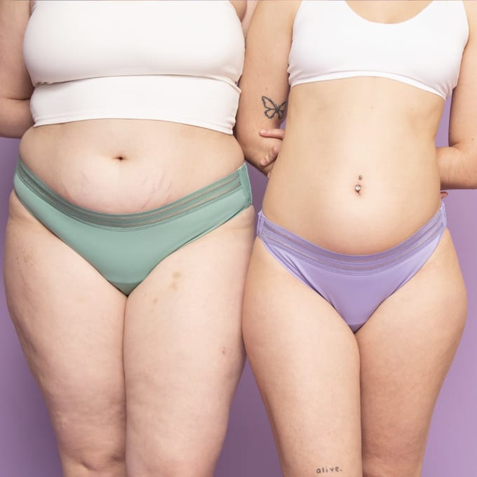 Beppy Panties Menstruatie Ondergoed Siren - Maat M - (2 stuks)