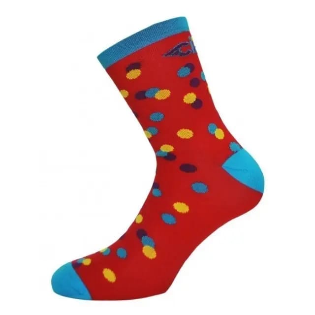 Cinelli Caleido Dots Sokken Rood EU 37-39 Man