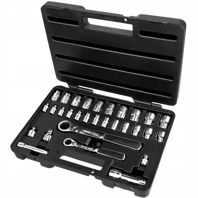 SATA 30-delige Doorsteek Dopset - Professioneel Gereedschap