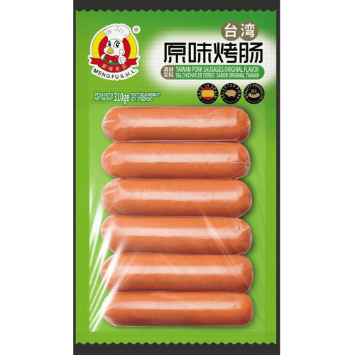 MENG FU runderborstworsels, originele smaak (Taiwan) 310 g