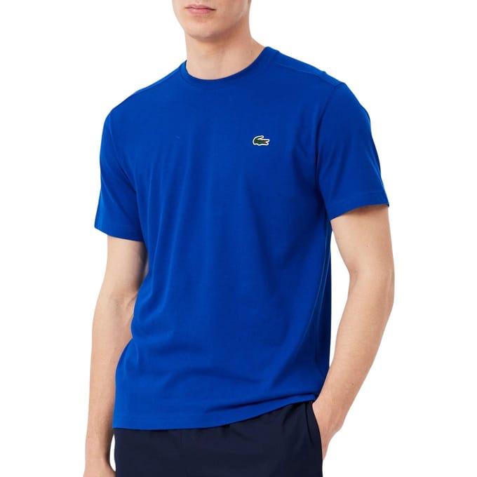 Lacoste T-Shirt Breathable Cobalt - Maat M - Heren