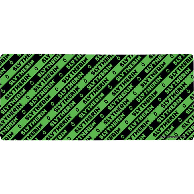 Harry Potter Slytherin Pattern Gaming Mouse Mat - Large